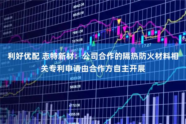 利好优配 志特新材：公司合作的隔热防火材料相关专利申请由合作方自主开展