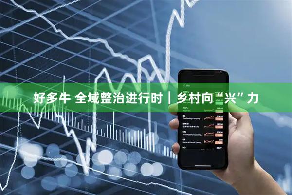 好多牛 全域整治进行时︱乡村向“兴”力